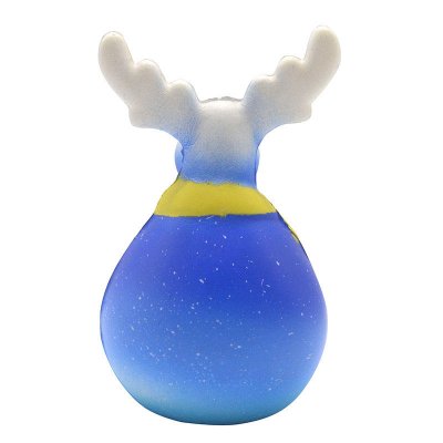 IKUURANI Elk Galaxy Squishy 13*8.5*8CM Licensed Slow Rising With Packaging Soft Toy COD