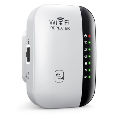 300M WiFi Repeater Wireless Signal Booster Long Range Wifi Extender Router for PC Laptop TV Box Phone COD