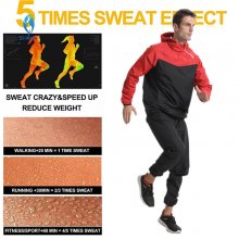 Men's sweat suit Polyester Material Casual Sweatsuits Long Sleeve Hoodie Pants Set for Gym Workout Running COD