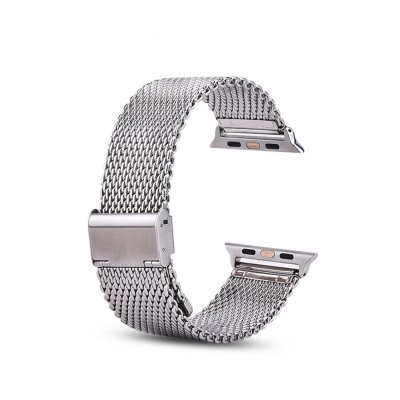 Buckle Stainless Steel Smart Watch Band Replacement Strap for Apple Watch 38MM COD