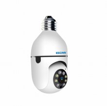 ESCAM PT208 E27 1080P WIFI Camera Humanoid Tracking PT Wireless Two Way Audio Intelligent Dual Light night Vision Camera COD