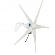 1000W Peak 12V / 24V Wind Turbine 5 Blade Wind Generator Turbine Wind Turbine With Controller
