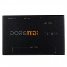 DOREMiDi THRU-6 MIDI Interfaces Controller THRU 6 Thru Box Controller Adapter Converter 1 Input and 6 Output COD