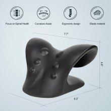 Neck Massage Pillow Pressure Point Pillow Neck Stretcher Relaxer Cervical Traction Device Pillow for Muscle Relax Pain Relief COD