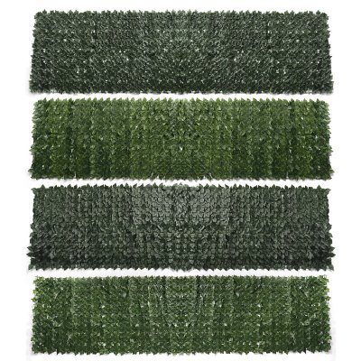 1x4M Artificial Faux Ivy Leaf Privacy Fence Screen Hedge Decor Panels Garden Outdoor COD
