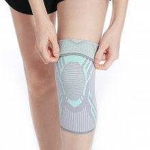 BOER Breathable Knees Patella Protection Pad Anti-slip Vibration High Elasticity Adjustable Nylon Sports Protective for Fitness Yoga Training COD