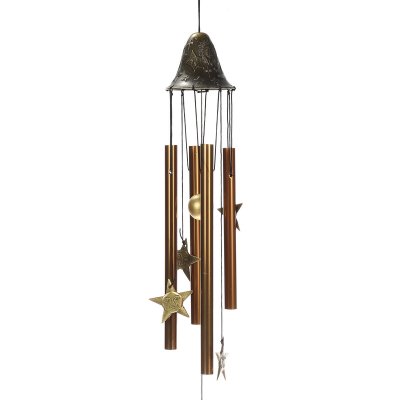 Wind Chimes Bell Pipe Feng Shui Organ House Decorations Star Moon Dolphin COD