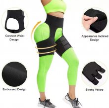3 In 1 Women Thigh Body Shaper Slimming Body Belt Hip Enhancer Sport Shape-wear Exercise COD
