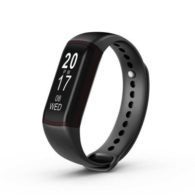 Bakeey L55S 0.87OLED Convertible Blood Pressure HR Monitor Fitness Tracker Smart Bracelet COD
