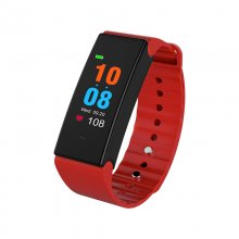 T2 Plus 0.96 Inch Colorful OLED bluetooth 4.0 Heart Rate Blood Pressure Smart Wristband COD