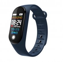 XANES XM3 0.96" Touchscreen Waterproof Smart Bracelet Sleep Monitor Fitness Smart Watch Mi Band COD