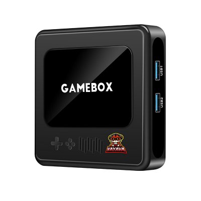 HANHIBR 32GB 128GB 20000 Games Emuelec 4.3 Retro TV Game Console MAME DC FC MD PS Game Box HD TV Game Player with Wireless Controllers COD