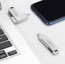 3-in-1 Type-C Micro USB USB 3.0 32GB 64GB Flash Drive U Disk For Smart Phone Tablet Laptop MacBook COD