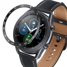 Sikai Time / Speed Tachymeter Scale Metal Outer Edge Cover Watch Bezel Ring Dial for Samsung Galaxy Watch 3 41 / 45mm COD